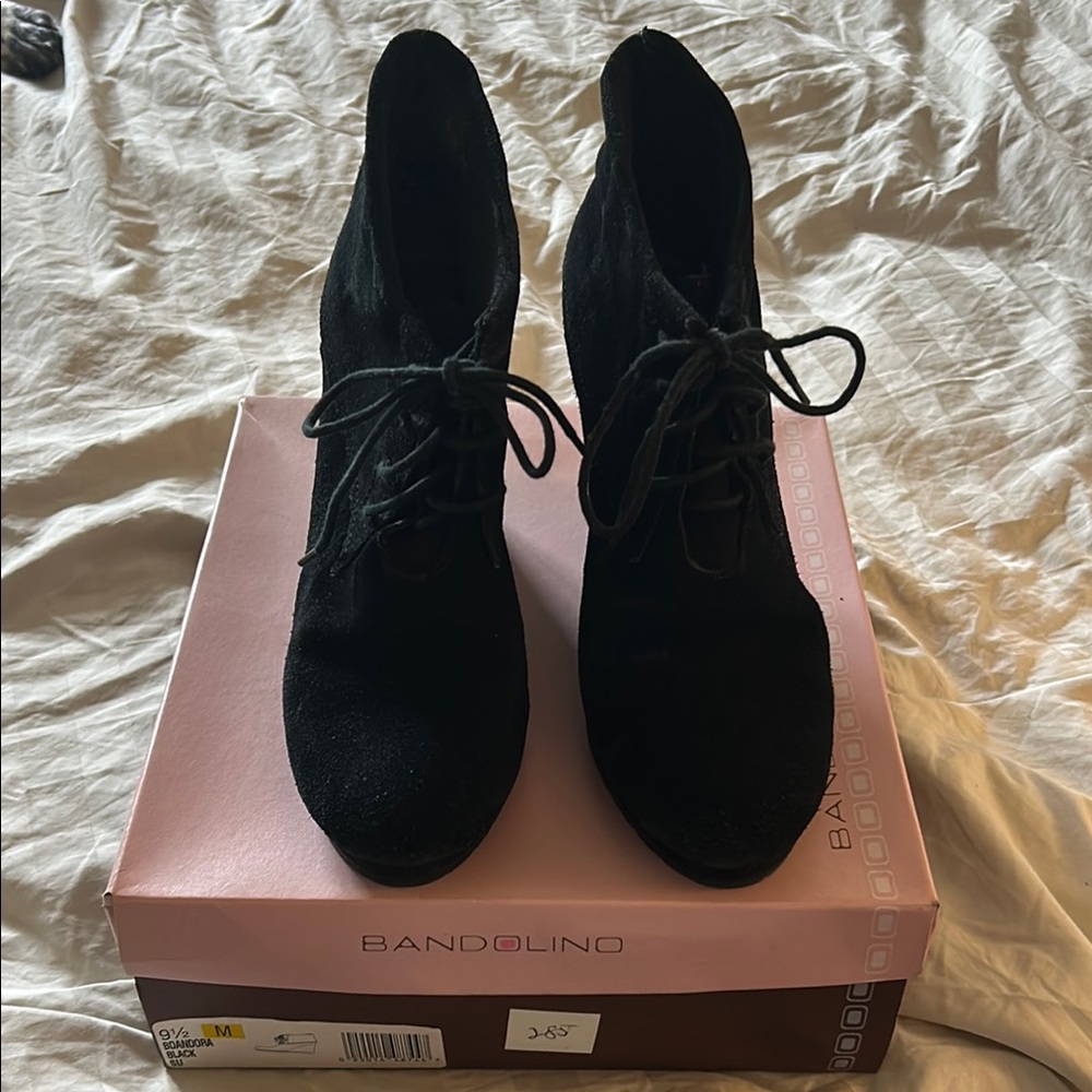 Bandolino Women's Black Ankle Boots